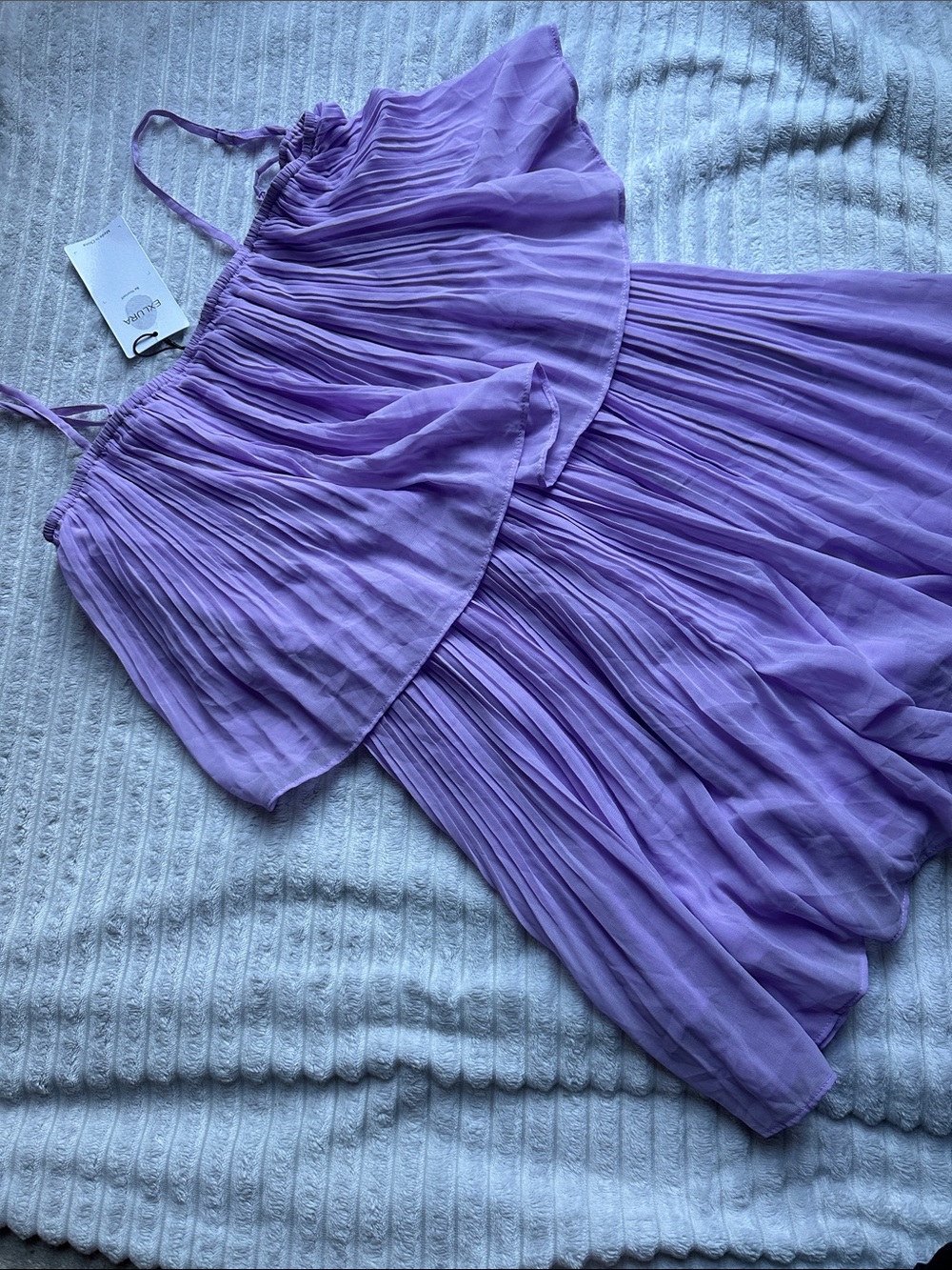 Exlura Lavender Light Purple Playsuit Romper Large